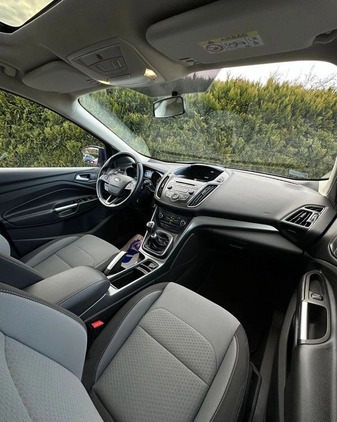 Ford Kuga cena 58000 przebieg: 191000, rok produkcji 2016 z Poręba małe 352